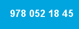 978 052 18 45 978 052 18 45